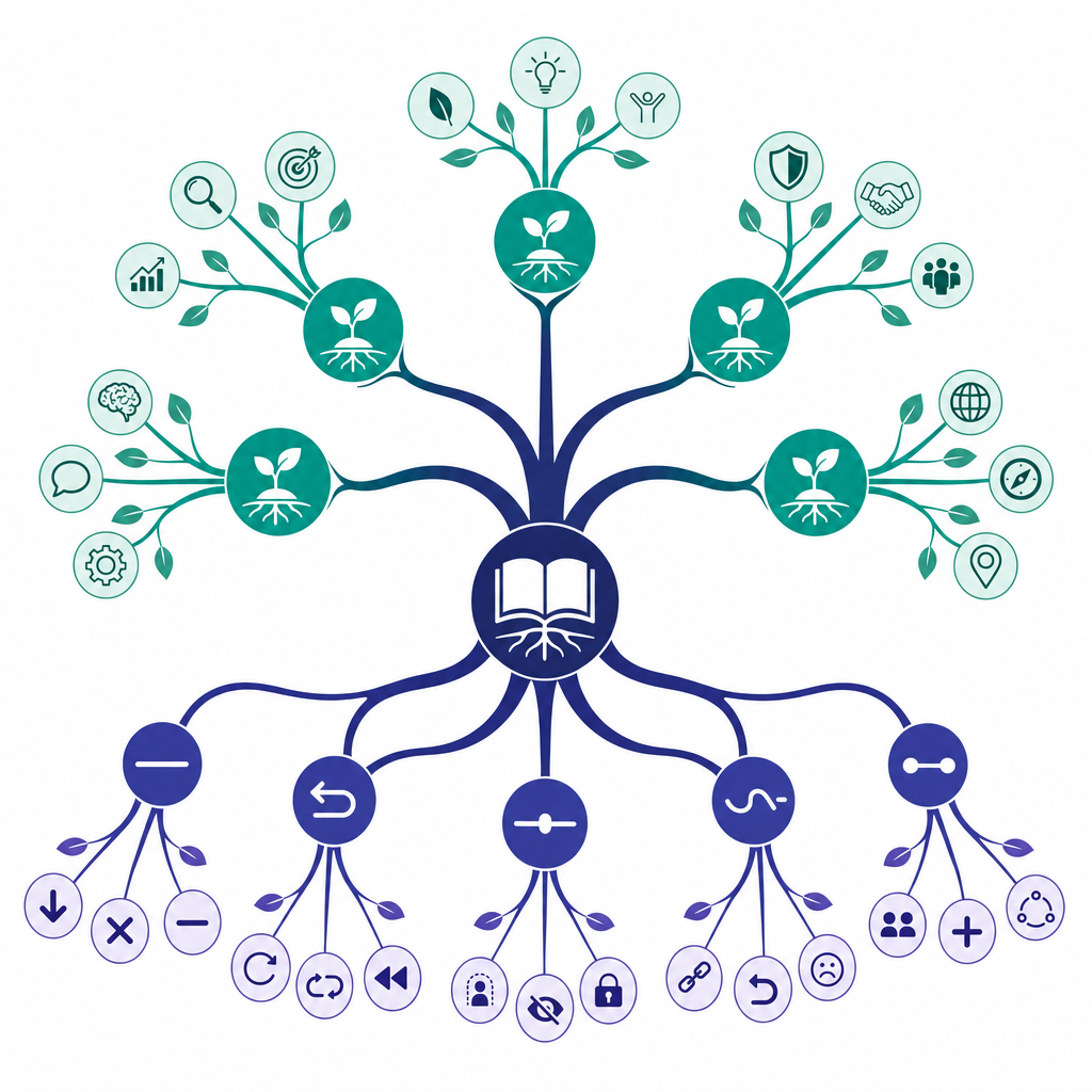Word roots and prefixes diagram for medical terminology